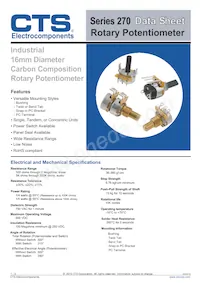 270X232A502B2A1 Datasheet Copertura