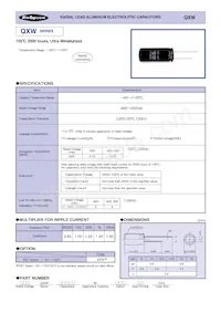 450QXW150MEFC16X50 Datasheet Copertura