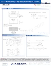 ABLS-LR-19.6608MHZ-T數據表 頁面 2