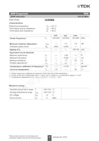 B39431R0920H110 Datasheet Pagina 5