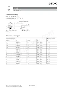 B41896C7108M000 Datasheet Pagina 4