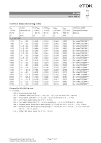 B41896C7108M000 Datasheet Pagina 7