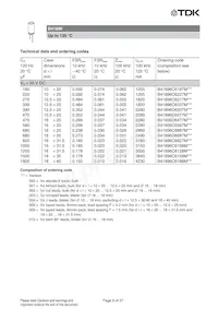 B41896C7108M000 Datasheet Pagina 8