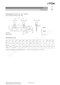 B41896C7108M000 Datenblatt Seite 13