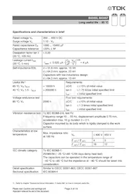 B43457A2108M000 Datasheet Pagina 3