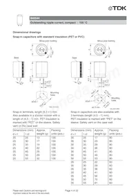 B43544A6477M087 Datasheet Pagina 4