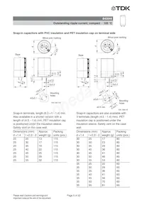 B43544A6477M087 Datasheet Pagina 5