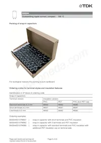 B43544A6477M087 Datasheet Pagina 6