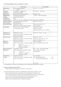 CL31C100JIFNNNF Datasheet Pagina 2