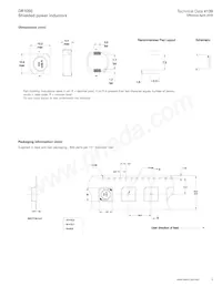 DR1050-821-R Datasheet Pagina 3