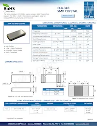 ECS-.327-9-34B-TR Datasheet Cover