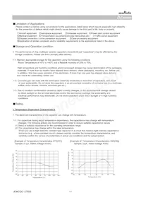 GCM1555C1H100FA16D Datasheet Page 11