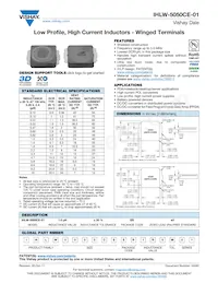 IHLW5050CEERR68M01 Datasheet Cover