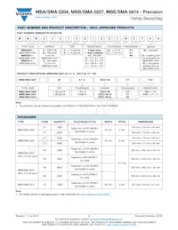 MBB0207VE1004BCT00 Datasheet Page 3