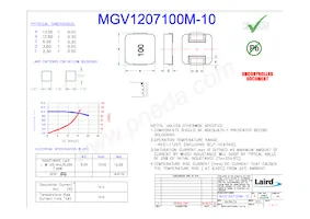 MGV1207100M-10 Datasheet Copertura