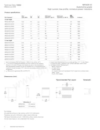 MPIA2510V2-R47-R Datasheet Page 2