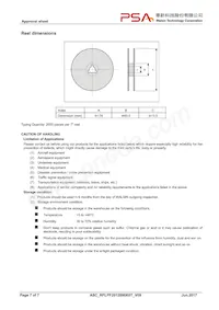 RFLPF2012090K0T Datasheet Pagina 7