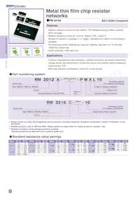 RM3216B-104/304-NWWP10 Datenblatt Cover