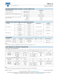 TNPV1210680KBEEN Datasheet Pagina 2