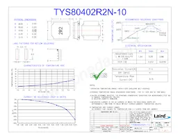 TYS80402R2N-10 Datasheet Cover