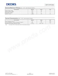 ADTC143TUAQ-13 Datasheet Pagina 2