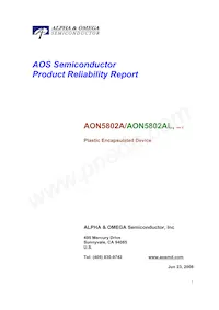 AON5802A Datenblatt Cover