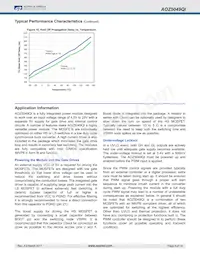 AOZ5049QI_3 Datasheet Pagina 8