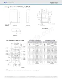 AOZ5049QI_3 Datasheet Page 12