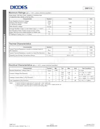 DBF310-13 Datasheet Pagina 2