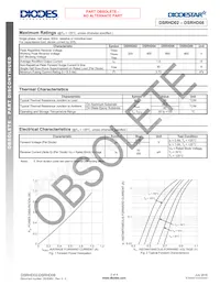 DSRHD08-13 Datasheet Page 2