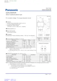 DZ4J390K0R Datasheet Copertura