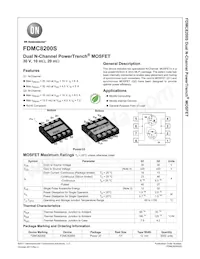 FDMC8200S_F106數據表 封面