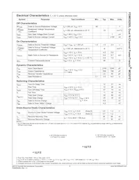 FDMD8260L數據表 頁面 3