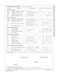 FDMD8260LET60 Datasheet Page 3