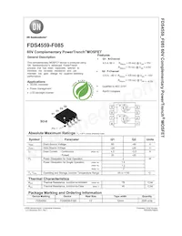 FDS4559-F085 Datenblatt Cover