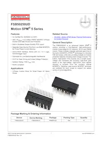 FSB50250UD Datasheet Pagina 2