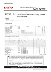 FW231A-TL-E Datasheet Cover