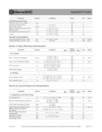 GA20SICP12-263 Datasheet Pagina 2