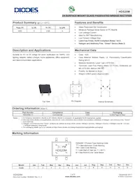HDS20M-13 Datasheet Cover