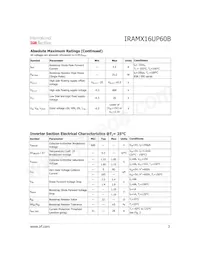 IRAMX16UP60B-2 Таблица данных Страница 3