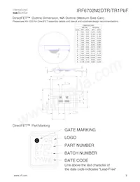 IRF6702M2DTRPBF Datasheet Page 9