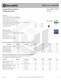 KBU8K Datasheet Copertura