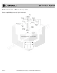 KBU8K Datasheet Pagina 3