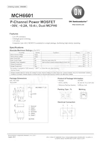 MCH6601-TL-E Datasheet Copertura