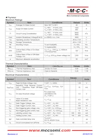 MT40CB16T1-BP Datasheet Pagina 3