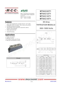 MT60C16T1-BP Datasheet Copertura