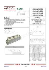 MT60CB16T1-BP Datasheet Copertura
