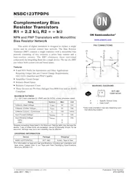 NSBC123TPDP6T5G Datasheet Copertura