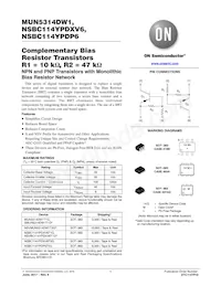 NSVB114YPDXV6T1G Datasheet Cover