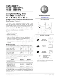 NSVB143ZPDXV6T1G數據表 封面